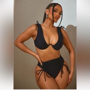 Fashion Nova Gia Underwire 2 Piece Bikini Sz. L